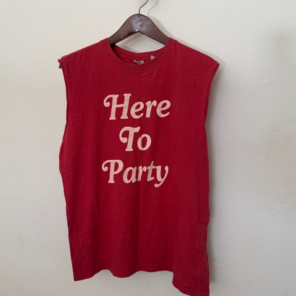 Sleeveless Party Shirt